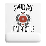 Tapis de souris ergonomique avec repose-poignet, accessoire bureau pour femme et homme, fête des pères, cadeau pas cher, idée cadeau fête des mères, secret santa, départ à la retraite, télétravail et gaming