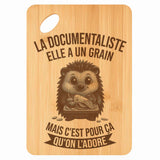 Planche bambou gravée personnalisée femme idée cadeau Fête des Mères apéro 30×20 prénom cuisine plateau fromage anniversaire noel maman mamie