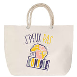 Sac Fête des Mères Mamie Famille Idée Cadeau anniversaire Noël Travail Boulot Métier Départ Retraite Collègue Femme cabas shopping plage