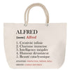 Sac Fête des Mères Mamie Famille Idée Cadeau anniversaire Noël Travail Boulot Métier Départ Retraite Collègue Femme cabas shopping plage