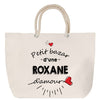Sac Fête des Mères Mamie Famille Idée Cadeau anniversaire Noël Travail Boulot Métier Départ Retraite Collègue Femme cabas shopping plage