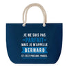 Sac de plage Bleu anse corde Bernard Parfait