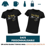 Cadeau Femme Bride Date EVJF Personnalisable - Planetee