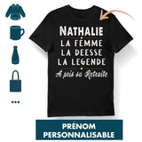 Cadeau Femme Prénom Départ Retraite Personnalisable - Planetee