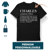 Cadeau Homme Prénom Définition Personnalisable - Planetee