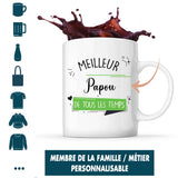 Cadeau Meilleur Membre Famille / Métier Personnalisable - Planetee