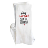 Chaussettes originales en coton, idée cadeau drôle tendance mère maman papa père mamie papi anniversaire noel 