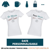 Cadeau Team Mariée Date EVJF Personnalisable - Planetee