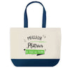 Sac de shopping bleu Meilleur Plâtrier de tous les temps