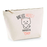 Trousse pochette de rangement maquillage Fête des Mères Mamie Famille Idée Cadeau anniversaire Noël Travail Boulot Métier Départ Retraite Collègue Femme