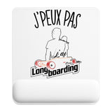 Tapis de souris ergonomique avec repose-poignet, accessoire bureau pour femme et homme, fête des pères, cadeau pas cher, idée cadeau fête des mères, secret santa, départ à la retraite, télétravail et gaming