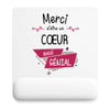 Tapis de souris ergonomique avec repose-poignet, accessoire bureau pour femme et homme, fête des pères, cadeau pas cher, idée cadeau fête des mères, secret santa, départ à la retraite, télétravail et gaming