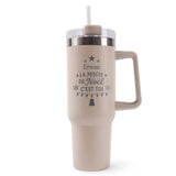 Mug isotherme Erwan Magie de noël Sapin Beige