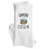 Chaussettes Homme Femme Chamonix c’est la vie