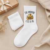 Chaussettes Homme Femme Être apicultrice c'est la vie