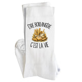 Chaussettes Homme Femme Être boulangère c'est la vie