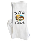 Chaussettes Homme Femme Être hôtelière c'est la vie