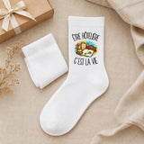 Chaussettes Homme Femme Être hôtelière c'est la vie
