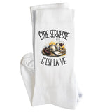 Chaussettes Homme Femme Être serveuse c'est la vie