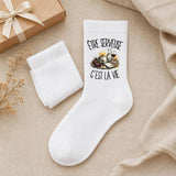 Chaussettes Homme Femme Être serveuse c'est la vie