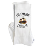 Chaussettes Homme Femme Être sommelière c'est la vie