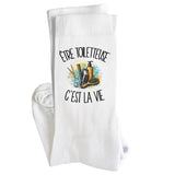 Chaussettes Homme Femme Être toiletteuse c'est la vie