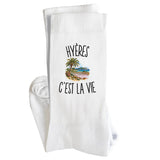 Chaussettes Homme Femme Hyères c’est la vie