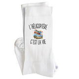 Chaussettes Homme Femme L’Hélicoptère c’est la vie