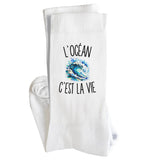 Chaussettes Homme Femme L’Océan c’est la vie