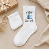 Chaussettes Homme Femme L’Océan c’est la vie