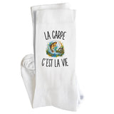 Chaussettes Homme Femme La Carpe c’est la vie