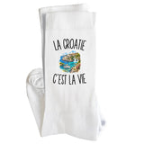 Chaussettes Homme Femme La Croatie c’est la vie