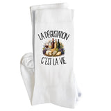 Chaussettes Homme Femme La dégustation c'est la vie