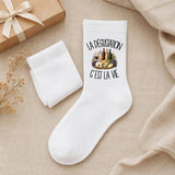 Chaussettes Homme Femme La dégustation c'est la vie