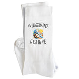 Chaussettes Homme Femme La Grasse Matinée c’est la vie