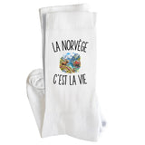 Chaussettes Homme Femme La Norvège c’est la vie