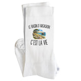 Chaussettes Homme Femme Le Bassin d’Arcachon c’est la vie