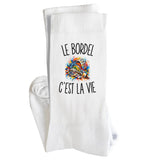 Chaussettes Homme Femme Le Bordel c’est la vie