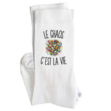 Chaussettes Homme Femme Le Chaos c’est la vie