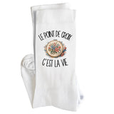 Chaussettes Homme Femme Le point de croix c'est la vie