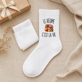 Chaussettes Homme Femme Le Régime c’est la vie