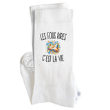 Chaussettes Homme Femme Les Fous Rires c’est la vie