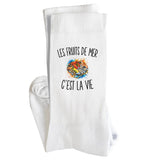 Chaussettes Homme Femme Les Fruits de Mer c’est la vie