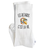 Chaussettes Homme Femme Les Retards c’est la vie
