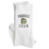 Chaussettes Homme Femme Porquerolles c’est la vie