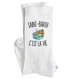 Chaussettes Homme Femme Saint-Barth c’est la vie