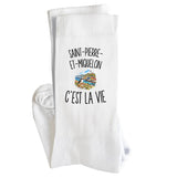 Chaussettes Homme Femme Saint-Pierre-et-Miquelon c’est la vie