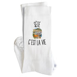 Chaussettes Homme Femme Sète c’est la vie
