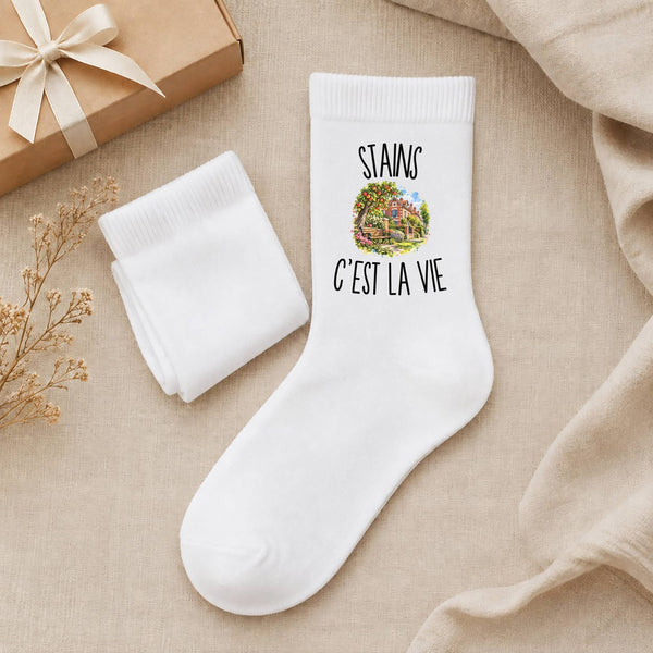 Chaussettes Homme Femme Stains c’est la vie