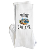 Chaussettes Homme Femme Toulon c’est la vie